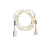 AMPRO 10ft ADJUSTABLE SPEED SKIPPING ROPE - WHITE