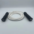 AMPRO LEGEND 10ft ADJUSTABLE BALL BEARING THAI SKIPPING ROPE - BLACK/WHITE
