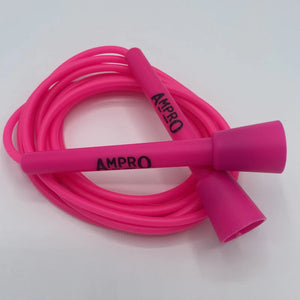 AMPRO ADJUSTABLE 10FT SPEED SKIPPING ROPE - PINK