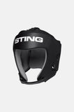 STING ORION GEL OPEN FACE HEADGUARD-BLACK