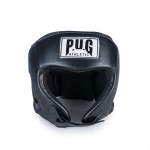 PUG ATHLETIC SP1 ALLIANCE APPROVED OPEN FACE HEADGUARD - BLACK