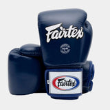FAIRTEX MUAY THAI GLOVES & SHIN GUARDS SET - BLUE