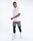 BOXRAW WE DON'T PLAY BOXING OVERSIZED T-SHIRT - WHITE