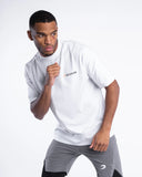 BOXRAW WE DON'T PLAY BOXING OVERSIZED T-SHIRT - WHITE