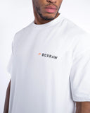BOXRAW WE DON'T PLAY BOXING OVERSIZED T-SHIRT - WHITE