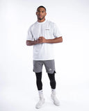 BOXRAW WE DON'T PLAY BOXING OVERSIZED T-SHIRT - WHITE