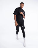 BOXRAW WE DON'T PLAY BOXING OVERSIZED T-SHIRT - BLACK