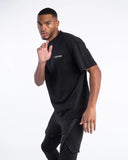 BOXRAW WE DON'T PLAY BOXING OVERSIZED T-SHIRT - BLACK