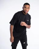 BOXRAW WE DON'T PLAY BOXING OVERSIZED T-SHIRT - BLACK