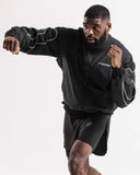 BOXRAW TUNERO SHELL TRACK JACKET - BLACK
