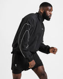 BOXRAW TUNERO SHELL TRACK JACKET - BLACK
