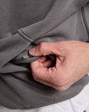 BOXRAW EAST STREET HOODIE - DISTRESSED GREY
