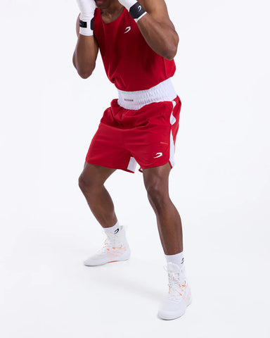 BOXRAW STEVENSON SHORTS 2.0 - RED/WHITE