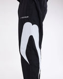 BOXRAW TUNERO TRACK BOTTOMS-BLACK