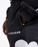 BOXRAW TUNERO TRACK BOTTOMS-BLACK