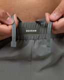 BOXRAW VALDES 7" TRAINING SHORTS-GREEN