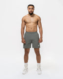 BOXRAW VALDES 7" TRAINING SHORTS-GREEN