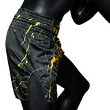 FAIRTEX MUAY THAI SHORTS -  BLACK MARBLE
