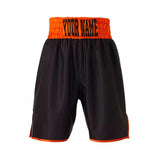 CUSTOM MADE KIDS CONTRAST WAISTBAND CLASSIC SATIN BOXING SHORTS