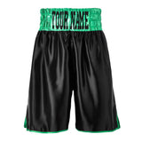 CUSTOM MADE KIDS CONTRAST WAISTBAND CLASSIC SATIN BOXING SHORTS