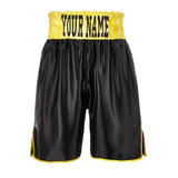 CUSTOM MADE KIDS CONTRAST WAISTBAND CLASSIC SATIN BOXING SHORTS