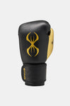 STING EVOLUTION HOOK & LOOP SPARRING GLOVES - BLACK/GOLD