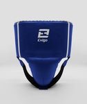 EXIGO® C4 CLASSIC LEATHER ABDOMINAL GUARD - BLUE/WHITE