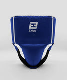EXIGO® C4 CLASSIC LEATHER ABDOMINAL GUARD - BLUE/WHITE