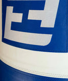 EXIGO® SUPER PRO 4FT 40KG LEATHER PUNCH BAG - BLUE/WHITE