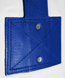 EXIGO® SUPER PRO 4FT 40KG LEATHER PUNCH BAG - BLUE/WHITE