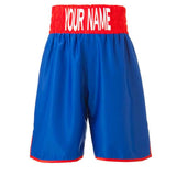 CUSTOM MADE KIDS CONTRAST WAISTBAND CLASSIC SATIN BOXING SHORTS