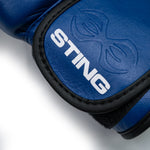 STING COMPETITION APPROVED BOXING GLOVES - BLUE