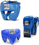 CLETO REYES LACE UP & CHEEK SPARRING SET - BLUE