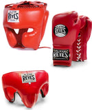 CLETO REYES LACE UP & CHEK SPARRING SET - RED