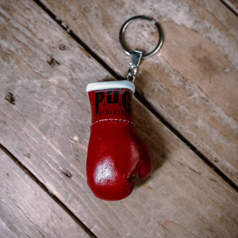 PUG ATHLETIC KEYRING-MAROON