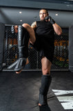 STING TAIPAN MMA SHIN & FOOT PROTECTOR-BLACK