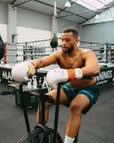 BRAVOSE ELITE PRO 2.0 STRAP SPARRING GLOVES - WHITE/GOLD