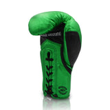 ARES SPECIALE LACE UP BOXING GLOVE-MEATLIC GREEN