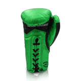 ARES SPECIALE LACE UP BOXING GLOVE-MEATLIC GREEN