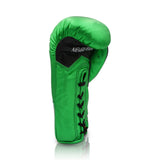 ARES SPECIALE LACE UP BOXING GLOVE-MEATLIC GREEN