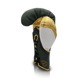 ARES SPECIALE LACE UP BOXING GLOVE-GREEN/GOLD