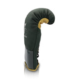 ARES SPECIALE LACE UP BOXING GLOVE-GREEN/GOLD