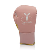 ARES SPECIALE LACE UP BOXING GLOVE - PINK