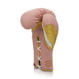 ARES SPECIALE LACE UP BOXING GLOVE - PINK