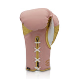 ARES SPECIALE LACE UP BOXING GLOVE - PINK