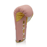 ARES SPECIALE LACE UP BOXING GLOVE - PINK
