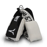 ARES APOLLO HAND WRAPS WITH GEL & FOAM KNUCKLE PAD - WHITE