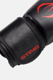 STING EVOLUTION VELCRO GLOVES VELCRO-BLACK/RED