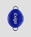 EXIGO® SUPER PRO LEATHER GYM DOUBLE END BALL - BLUE