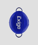 EXIGO® SUPER PRO LEATHER GYM DOUBLE END BALL - BLUE